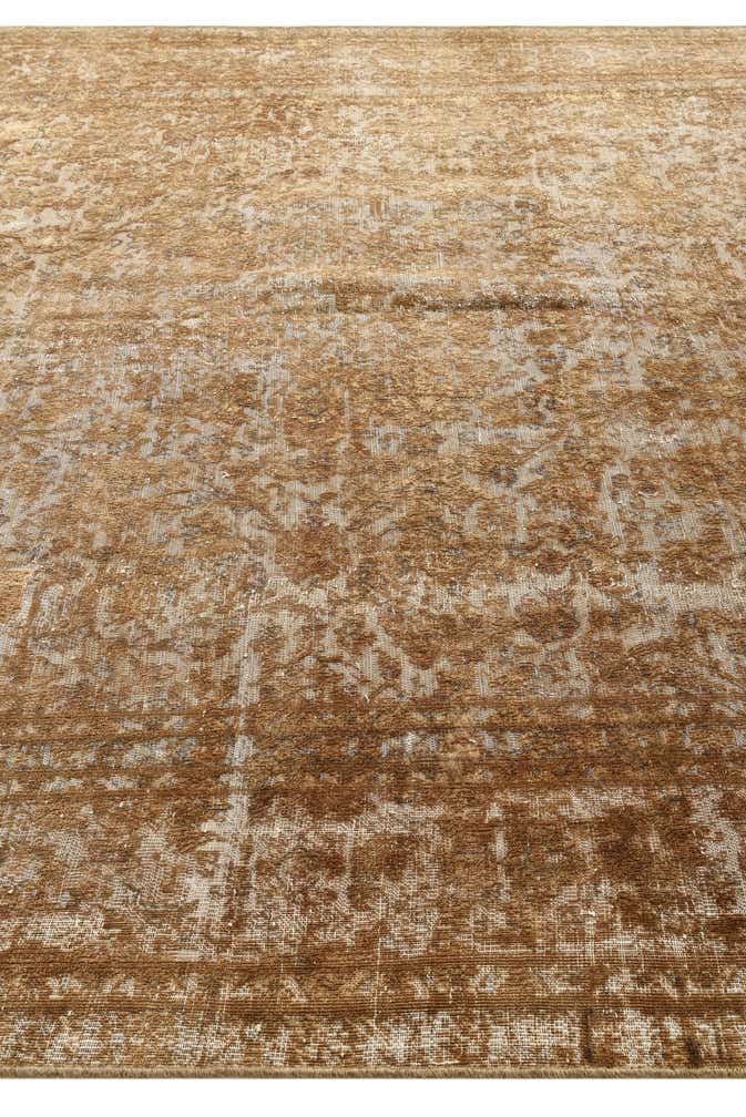 9' x 11' 9 Hand Knotted Ultra Vintage Persian Wool Rug