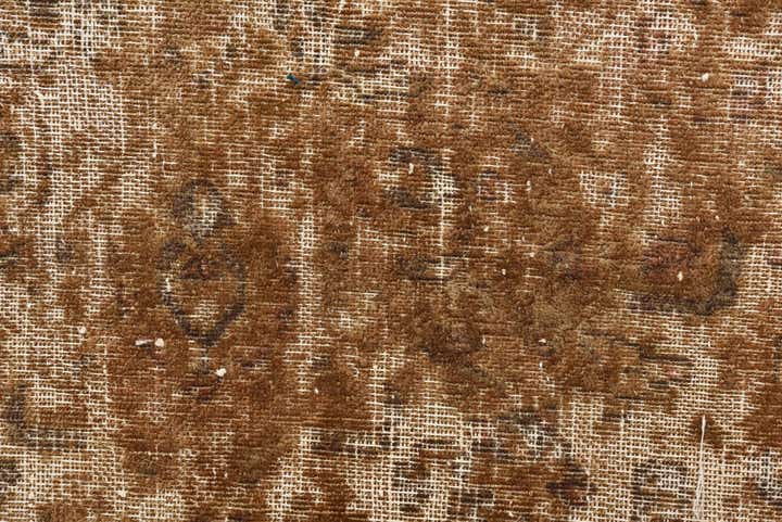 9' x 11' 9 Hand Knotted Ultra Vintage Persian Wool Rug