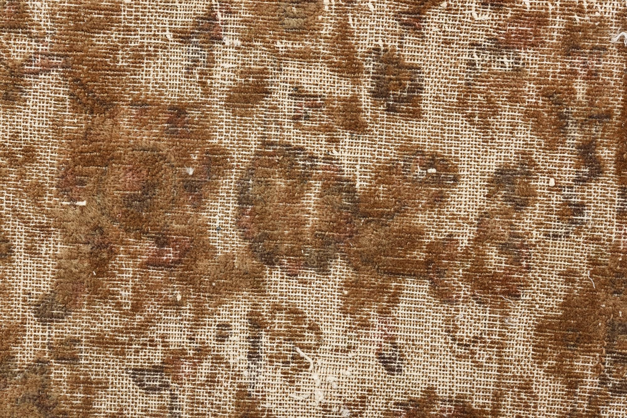 9' x 11' 9 Hand Knotted Ultra Vintage Persian Wool Rug