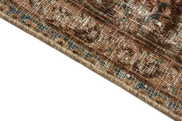 6' 4 x 9' 5 Hand Knotted Ultra Vintage Persian Wool Rug