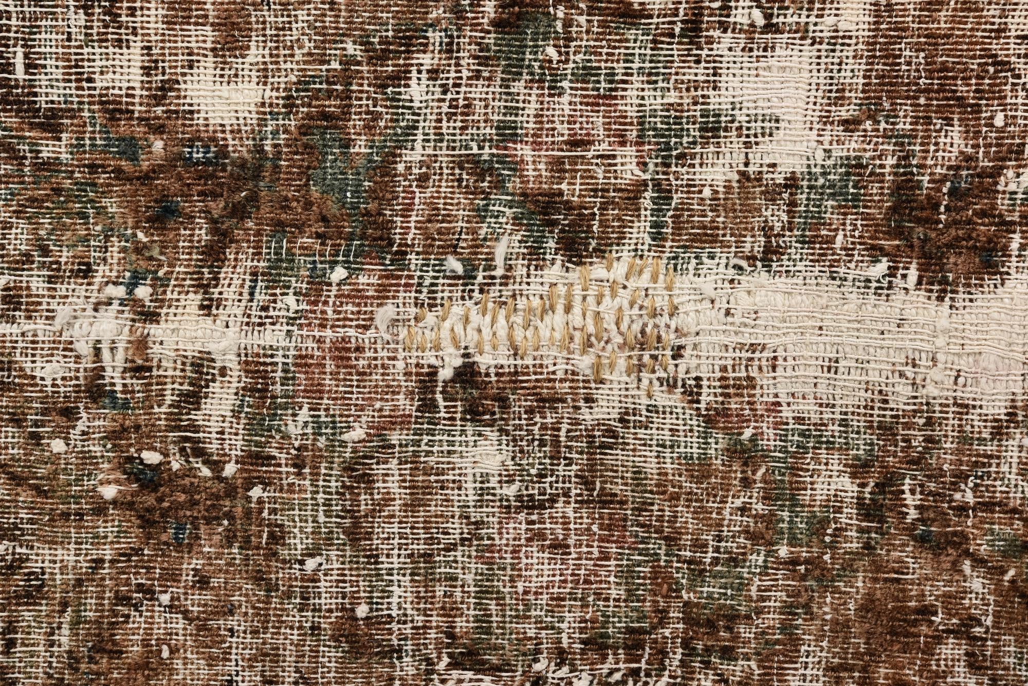 6' 4 x 9' 5 Hand Knotted Ultra Vintage Persian Wool Rug