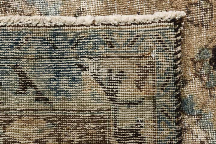 9' 10 x 12' 10 Hand Knotted Ultra Vintage Persian Wool Rug
