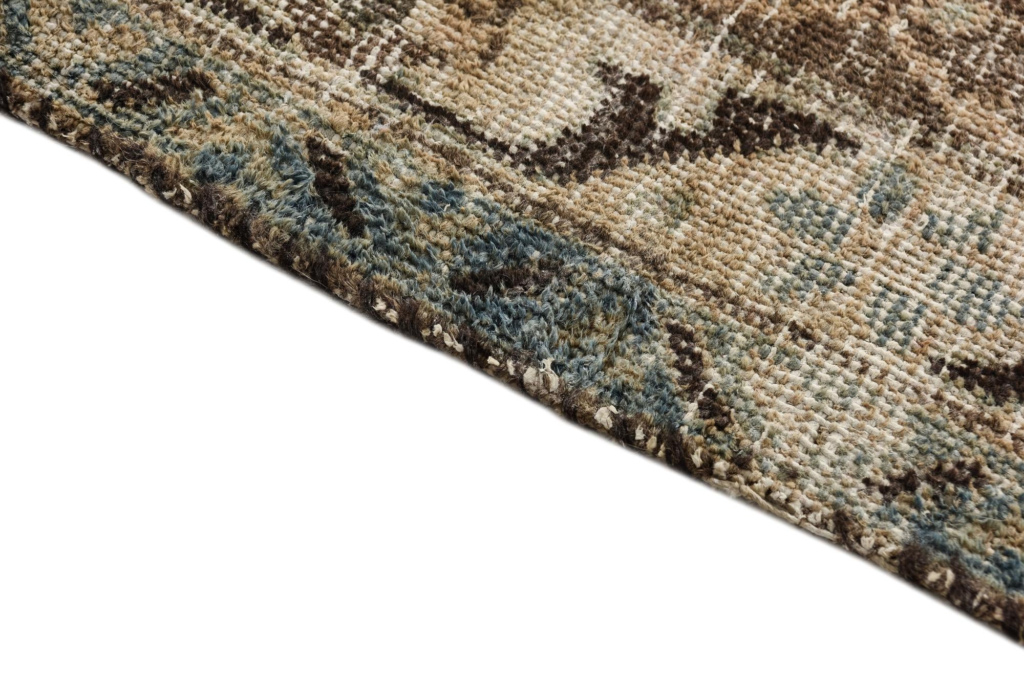 9' 10 x 12' 10 Hand Knotted Ultra Vintage Persian Wool Rug