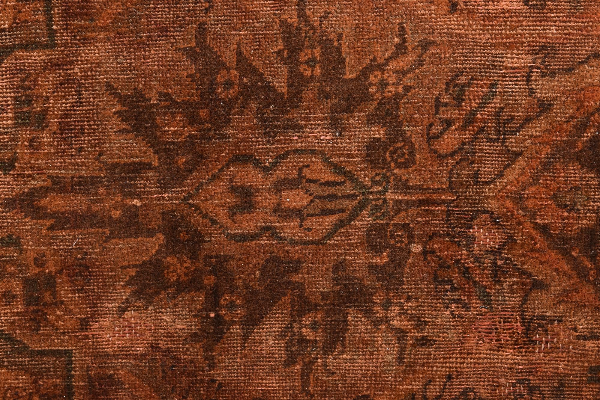 7' 9 x 9' Hand Knotted Ultra Vintage Persian Wool Rug
