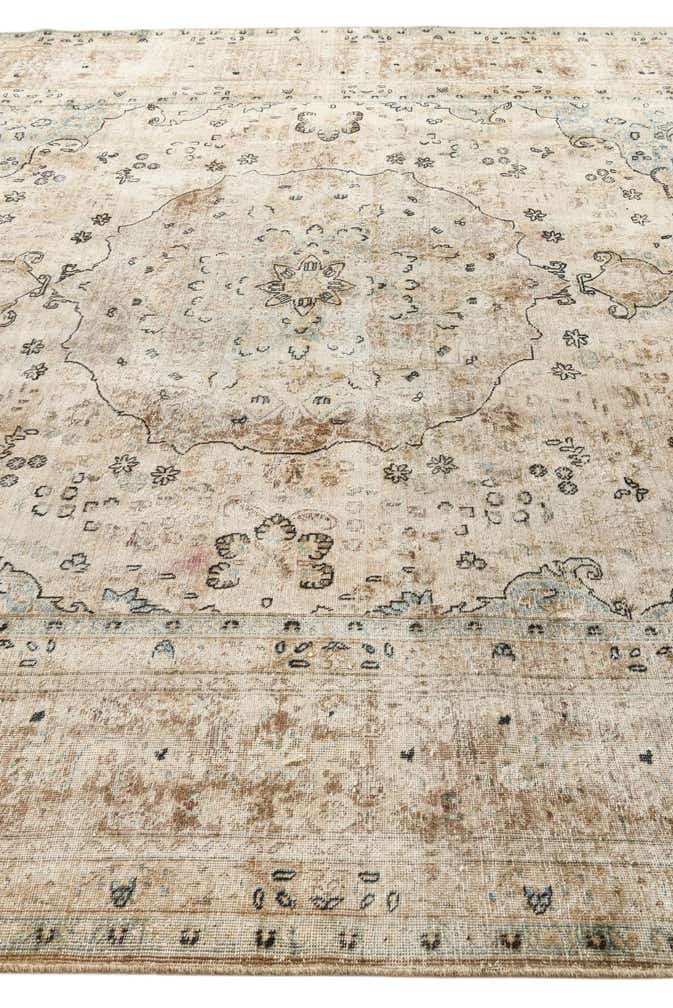 290cm x 390cm Handgeknüpft Ultra Vintage Persisch Wolle Teppich