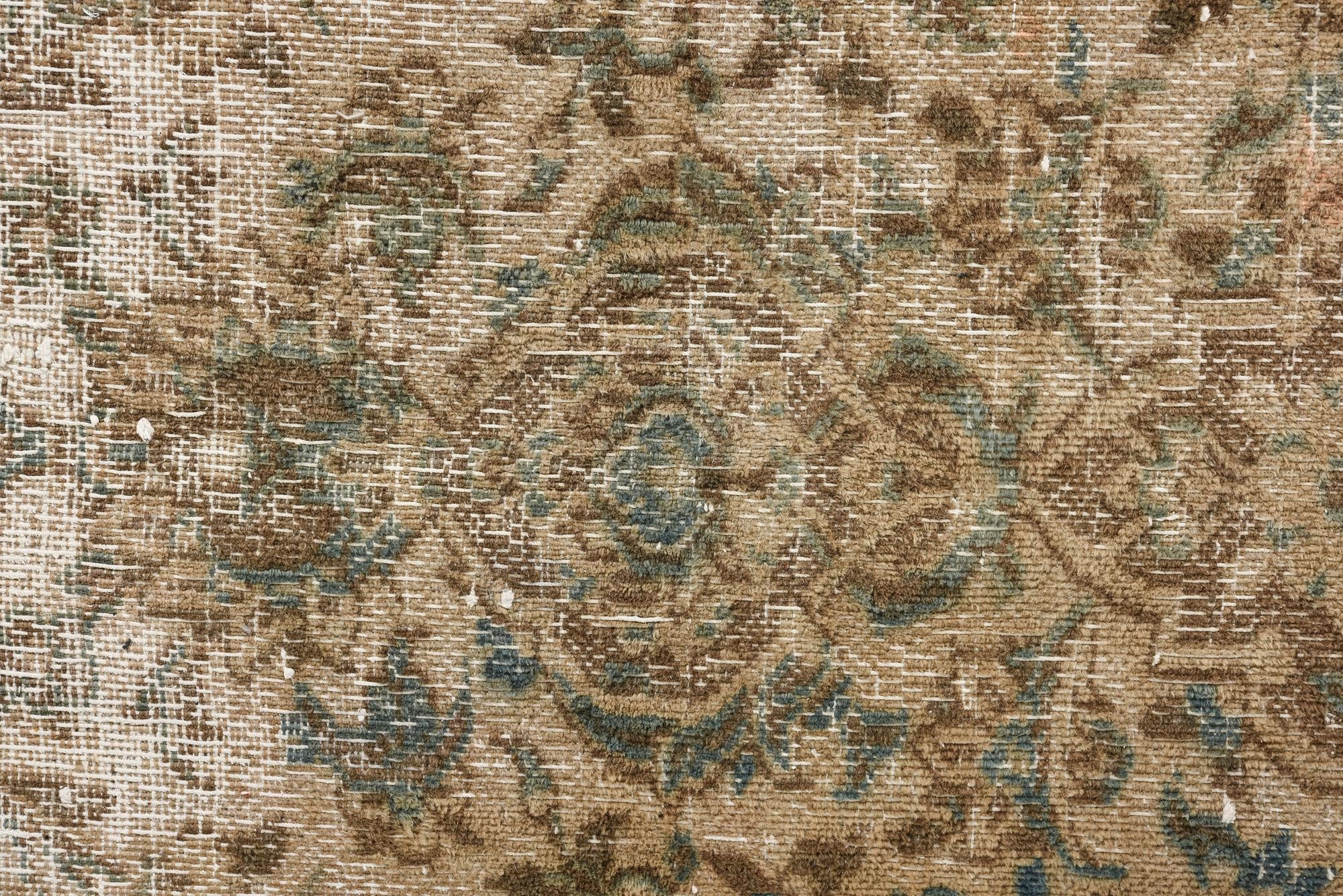 8' 1 x 10' 8 Hand Knotted Ultra Vintage Persian Wool Rug