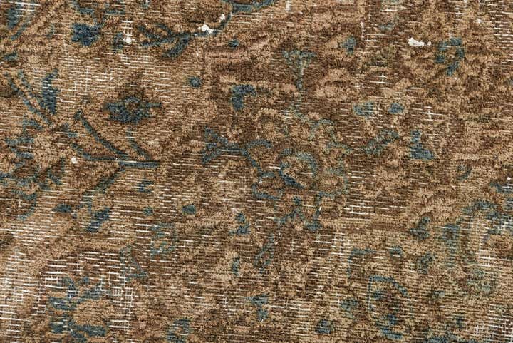 8' 1 x 10' 8 Hand Knotted Ultra Vintage Persian Wool Rug