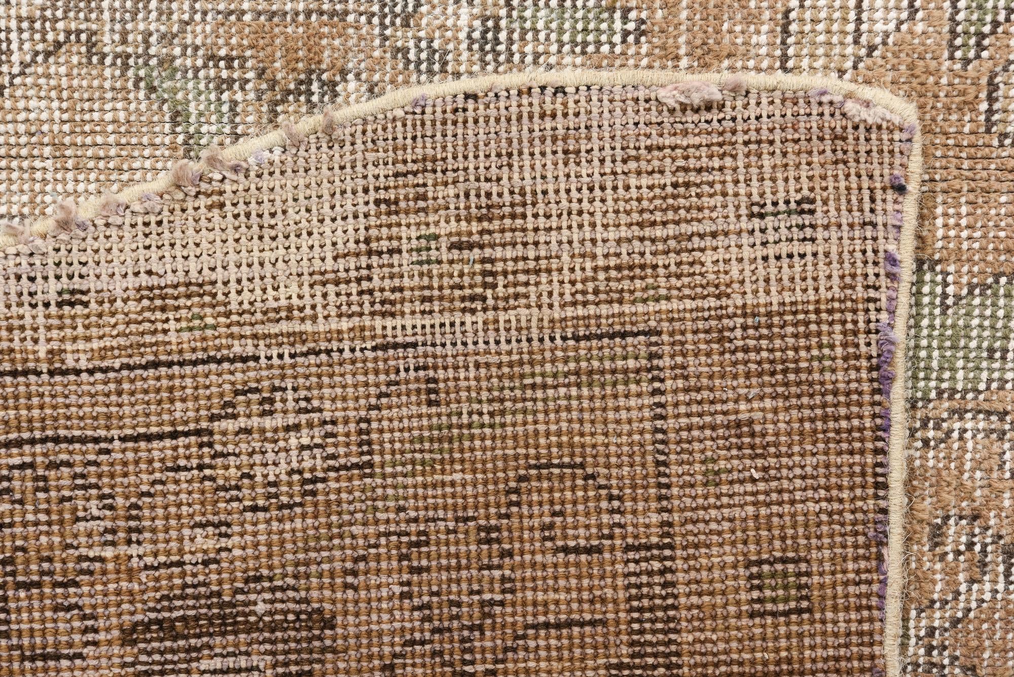 9' 6 x 12' 10 Hand Knotted Ultra Vintage Persian Wool Rug