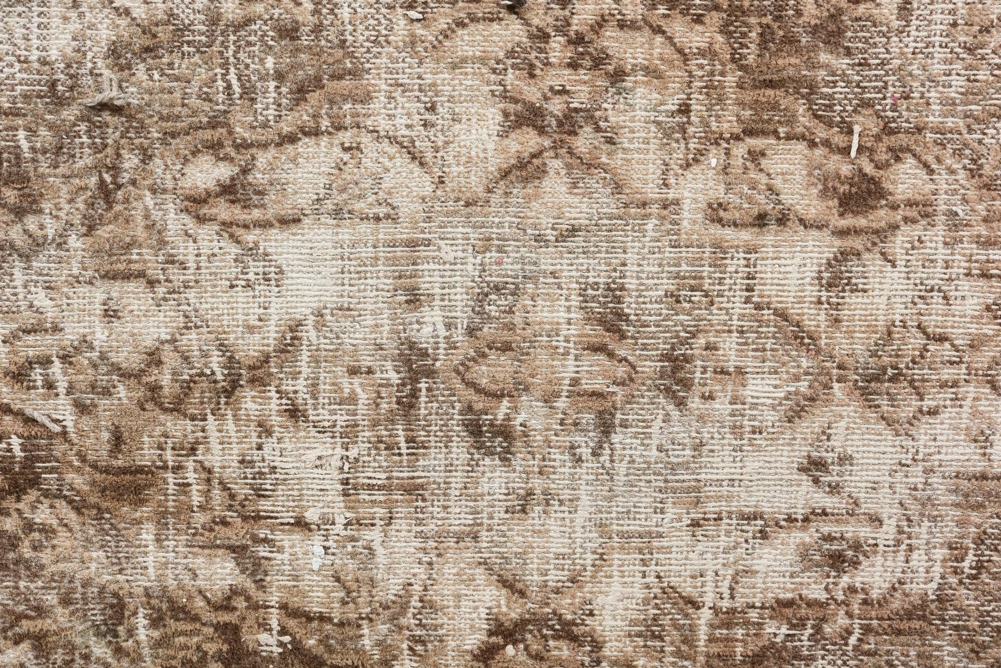9' 9 x 12' 5 Hand Knotted Ultra Vintage Persian Wool Rug