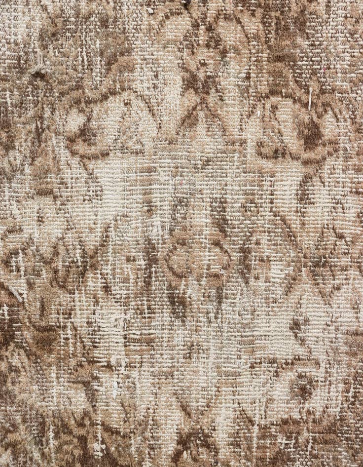 Detail image of 9' 9 x 12' 5  Hand Knotted Ultra Vintage Persian Wool Rug