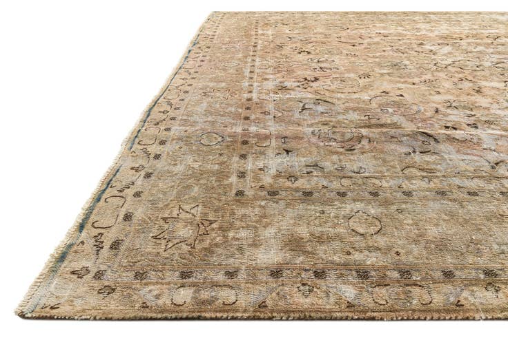 Detailansicht von 290cm x 390cm Handgeknüpft Ultra Vintage Persisch Wolle Teppich