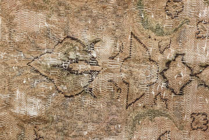 290cm x 390cm Handgeknüpft Ultra Vintage Persisch Wolle Teppich