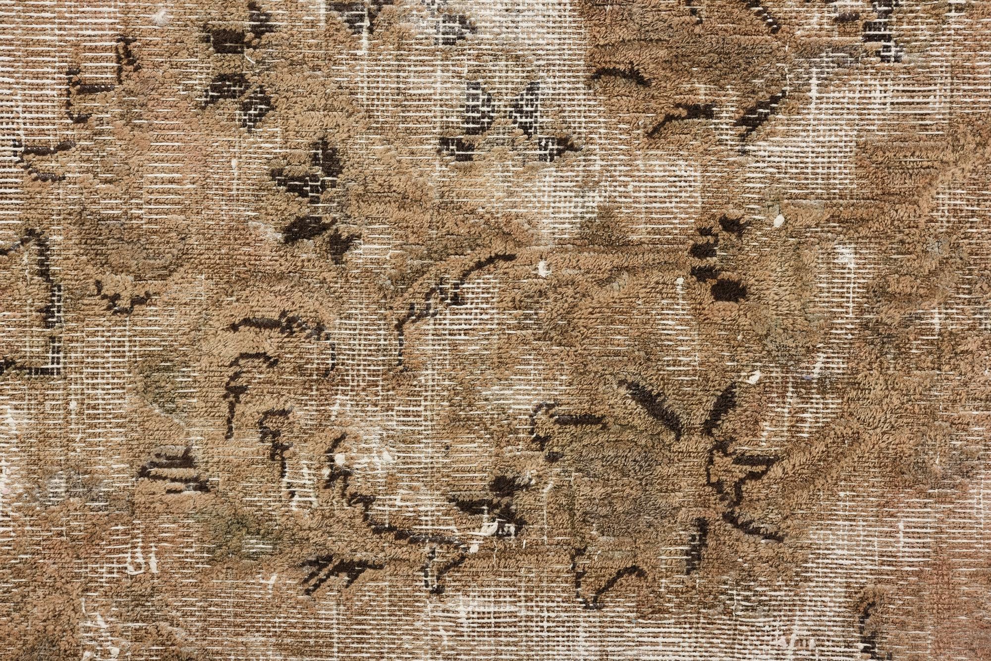9' 6 x 12' 9 Hand Knotted Ultra Vintage Persian Wool Rug