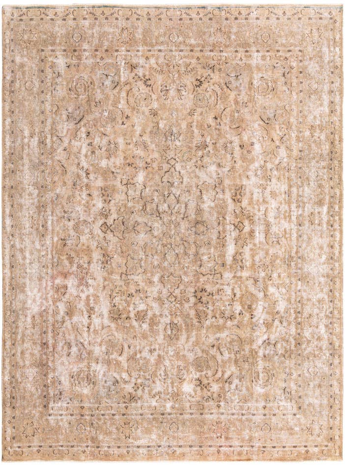 Detailansicht von 290cm x 390cm Handgeknüpft Ultra Vintage Persisch Wolle Teppich