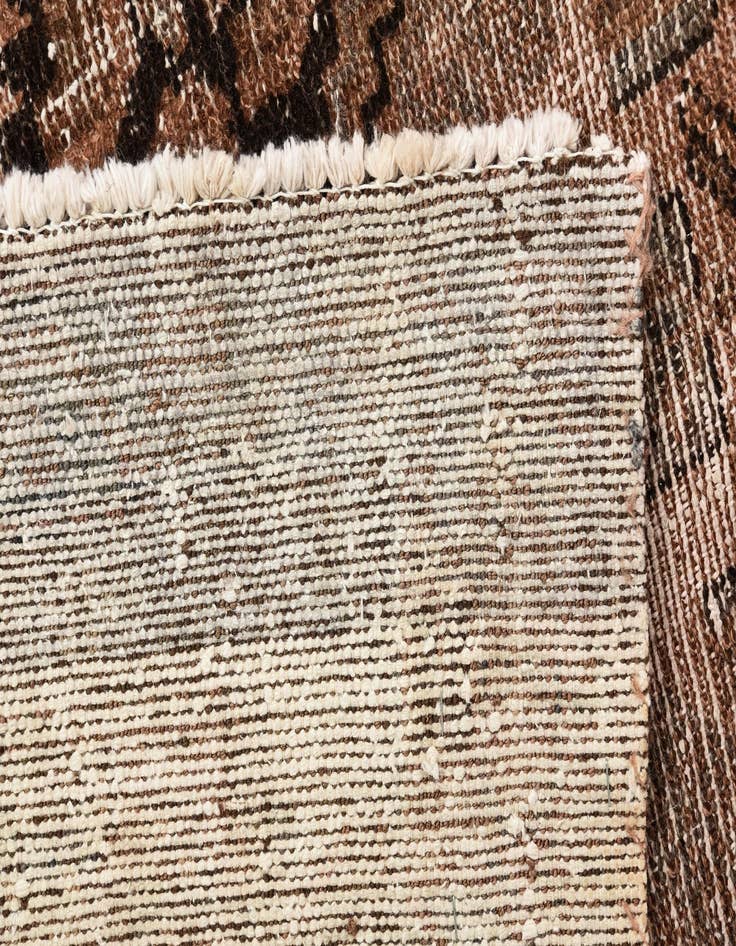 Detail image of 3' 9 x 6' 4  Hand Knotted Ultra Vintage Persian Wool Rug