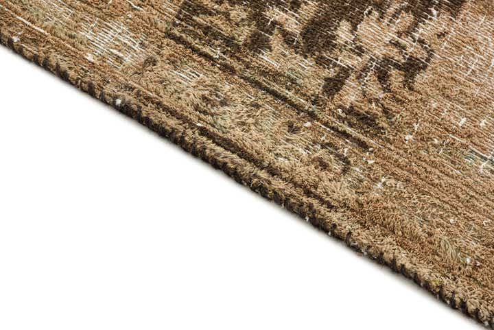 6' 8 x 9' 8 Hand Knotted Ultra Vintage Persian Wool Rug