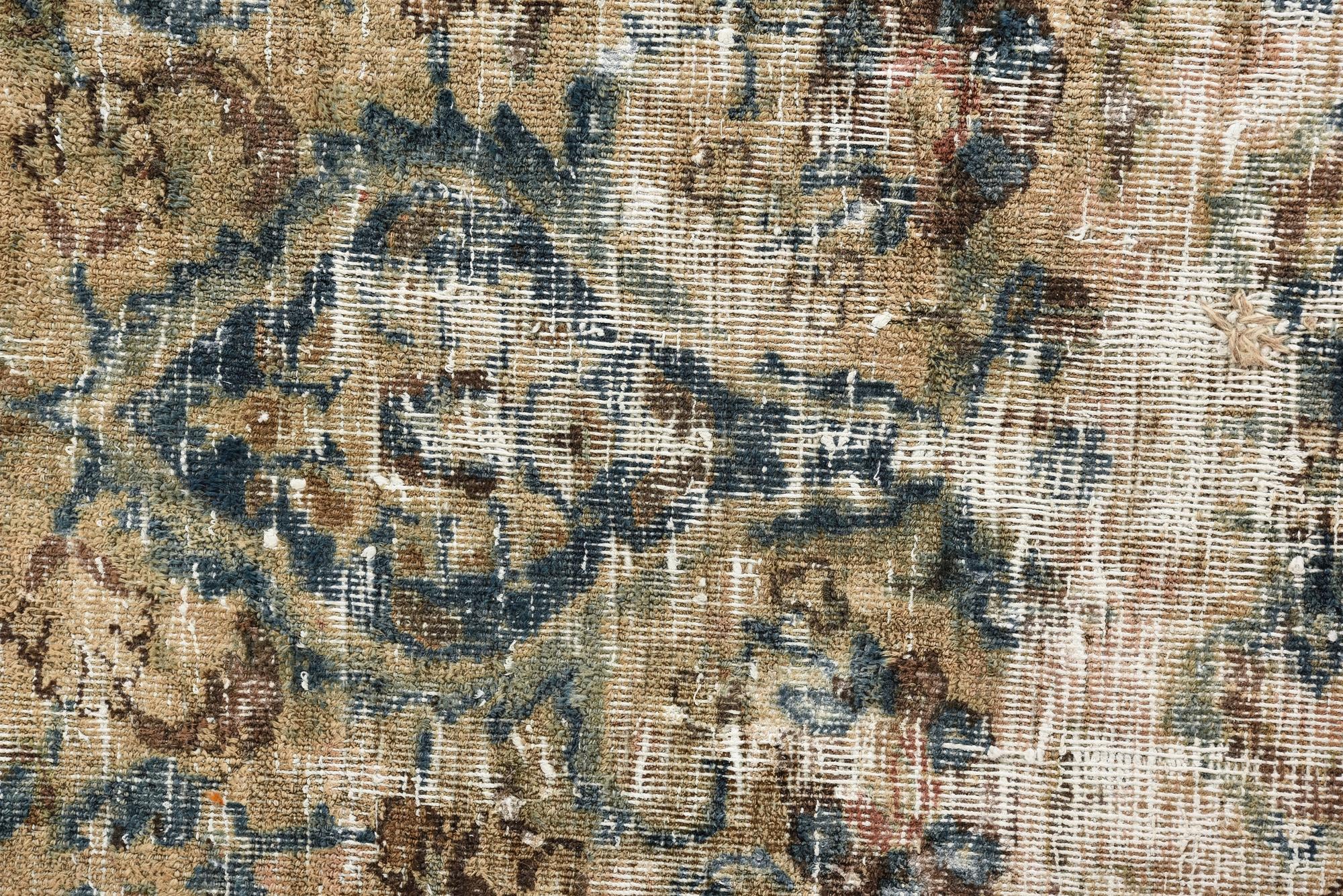 6' 4 x 9' 2 Hand Knotted Ultra Vintage Persian Wool Rug