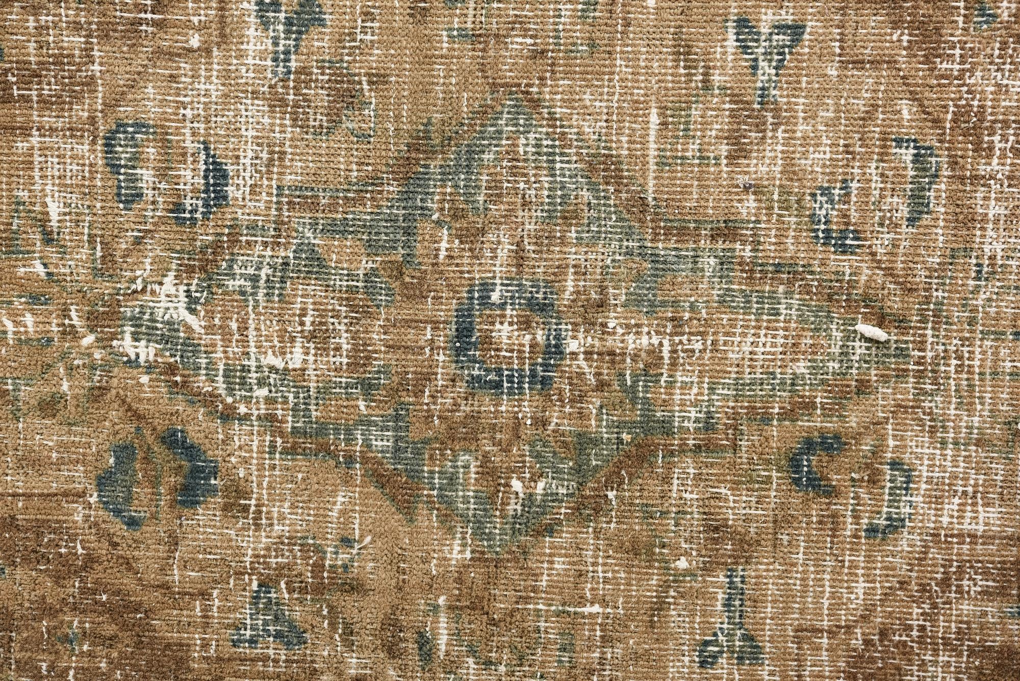 9' 7 x 12' 1 Hand Knotted Ultra Vintage Persian Wool Rug