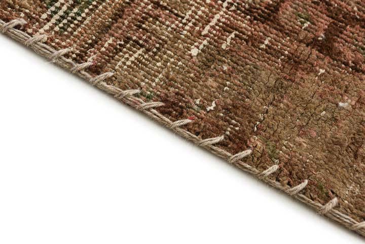 4' 8 x 6' 2 Hand Knotted Ultra Vintage Persian Wool Rug