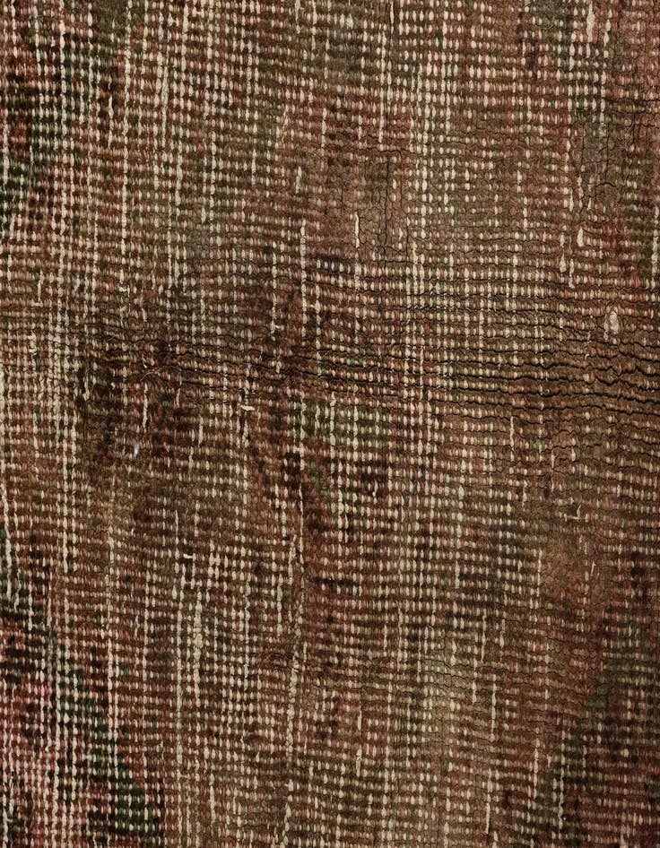 Detail image of 4' 8 x 6' 2  Hand Knotted Ultra Vintage Persian Wool Rug