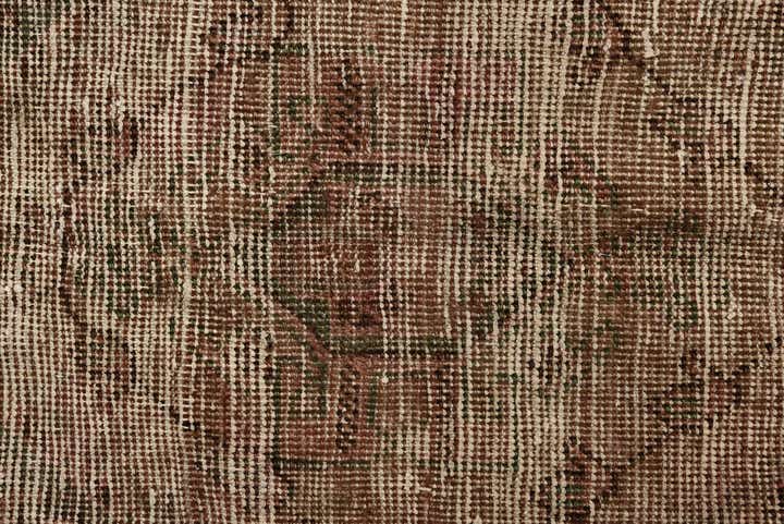 4' 8 x 6' 2 Hand Knotted Ultra Vintage Persian Wool Rug