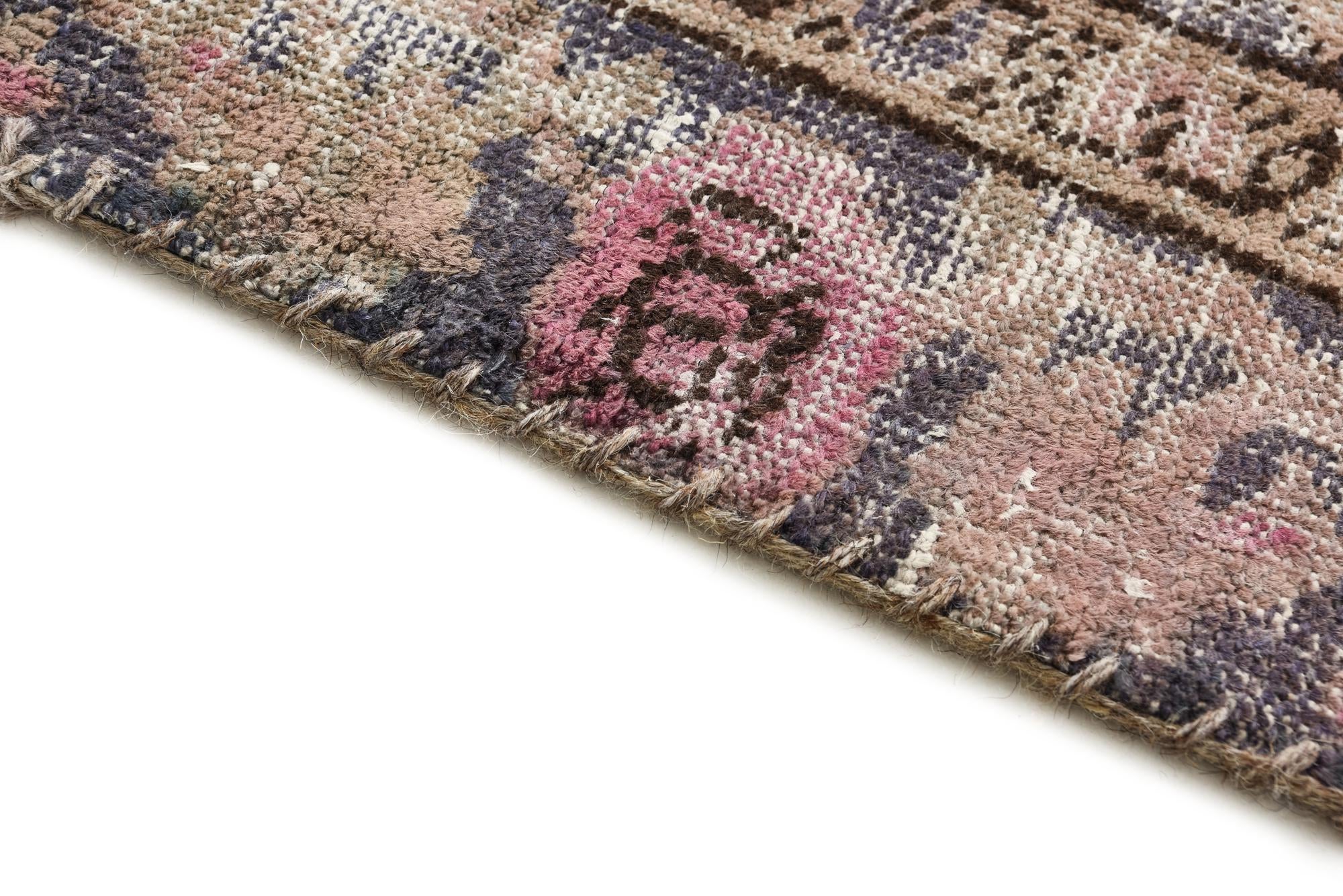 120cm x 190cm anudado a mano Ultra Vintage Alfombra Persa Lana