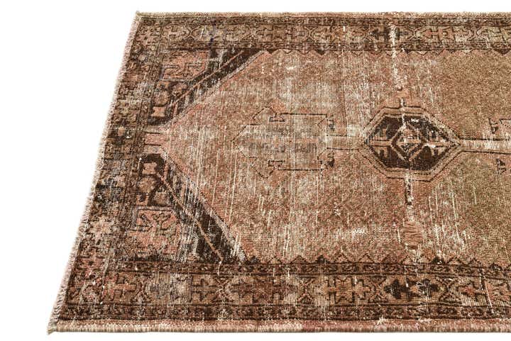 3' 3 x 4' 10 Hand Knotted Ultra Vintage Persian Wool Rug