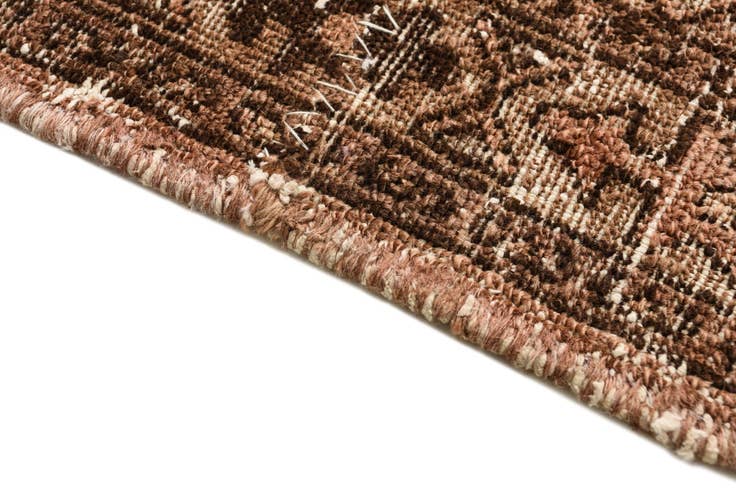 Detail image of 3' 3 x 4' 10 Hand Knotted Ultra Vintage Persian Wool Rug
