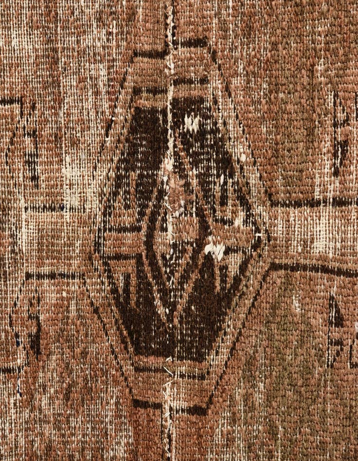 Detail image of 3' 3 x 4' 10  Hand Knotted Ultra Vintage Persian Wool Rug