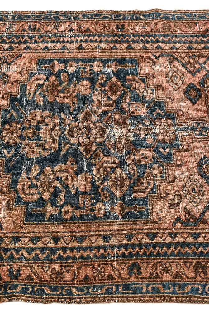 3' 6 x 5' 9 Hand Knotted Ultra Vintage Persian Wool Rug