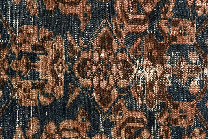 3' 6 x 5' 9 Hand Knotted Ultra Vintage Persian Wool Rug