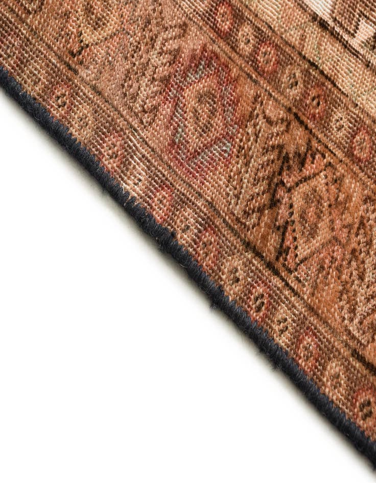 Detail image of 3' 3 x 4' 8  Hand Knotted Ultra Vintage Persian Wool Rug