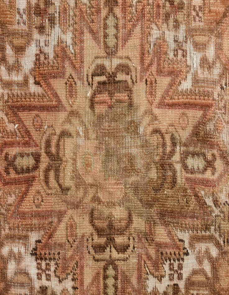 Detail image of 3' 3 x 4' 8  Hand Knotted Ultra Vintage Persian Wool Rug