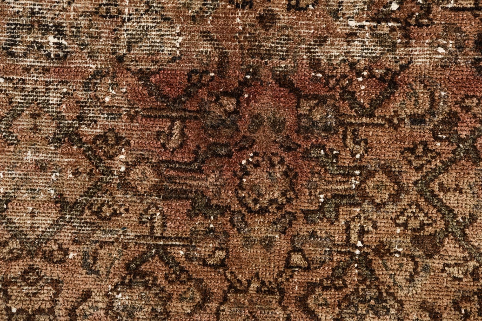 3' 7 x 5' 5 Hand Knotted Ultra Vintage Persian Wool Rug