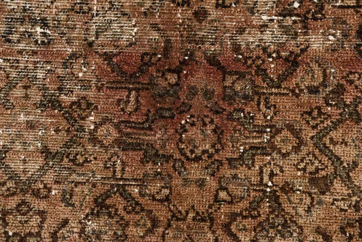 3' 7 x 5' 5 Hand Knotted Ultra Vintage Persian Wool Rug