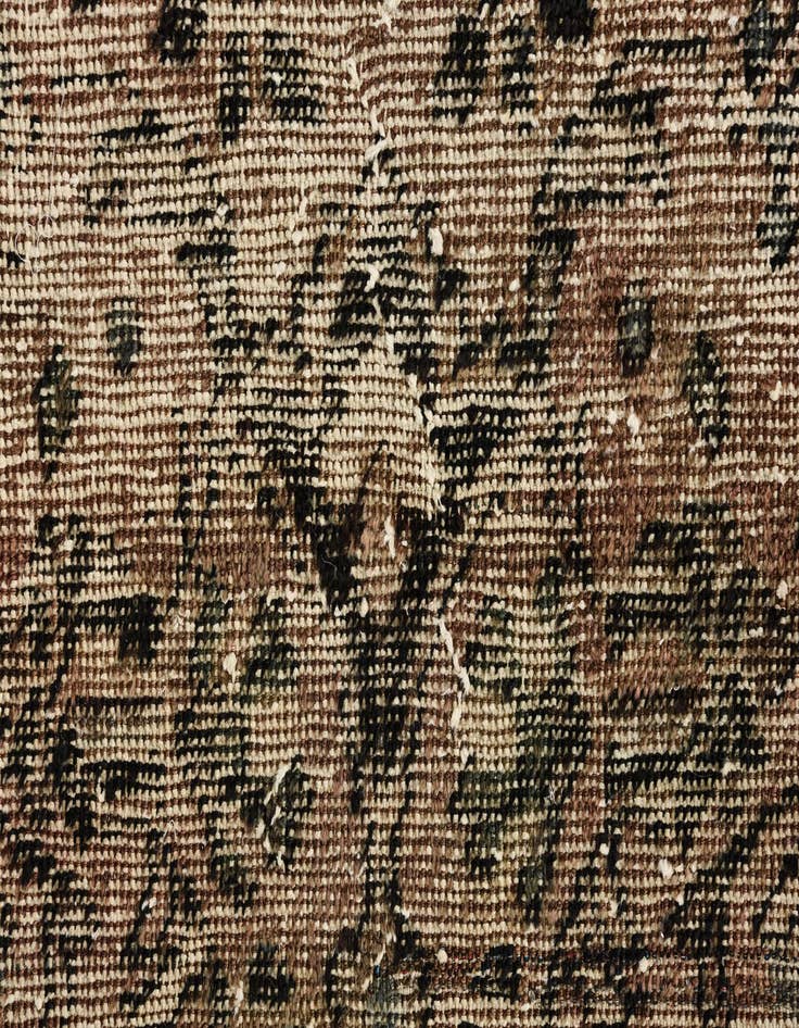 Detail image of 3' 2 x 5'  Hand Knotted Ultra Vintage Persian Wool Rug