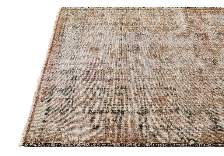 Detail image of 4' x 6' 6 Hand Knotted Ultra Vintage Persian Wool Rug