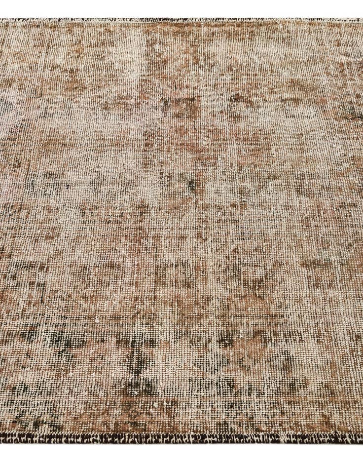 Detail image of 4' x 6' 6  Hand Knotted Ultra Vintage Persian Wool Rug