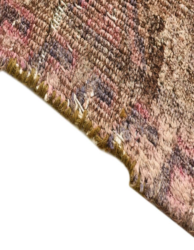 Detail image of 3' 10 x 6' Hand Knotted Ultra Vintage Persian Wool Rug