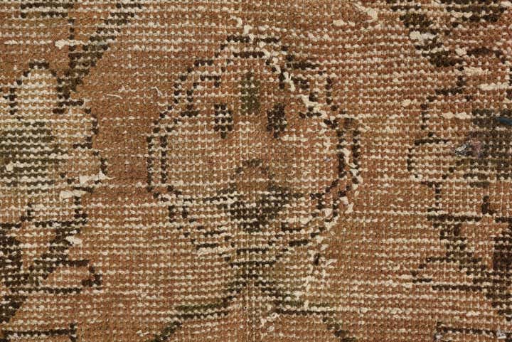 3' 10 x 5' 9 Hand Knotted Ultra Vintage Persian Wool Rug