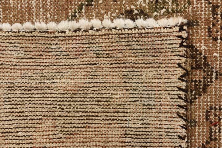 3' 10 x 5' 9 Hand Knotted Ultra Vintage Persian Wool Rug