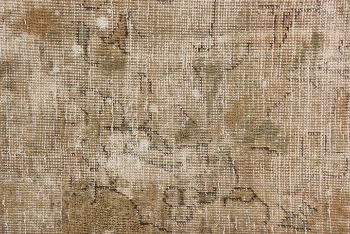 6' 2 x 9' 7 Hand Knotted Ultra Vintage Persian Wool Rug