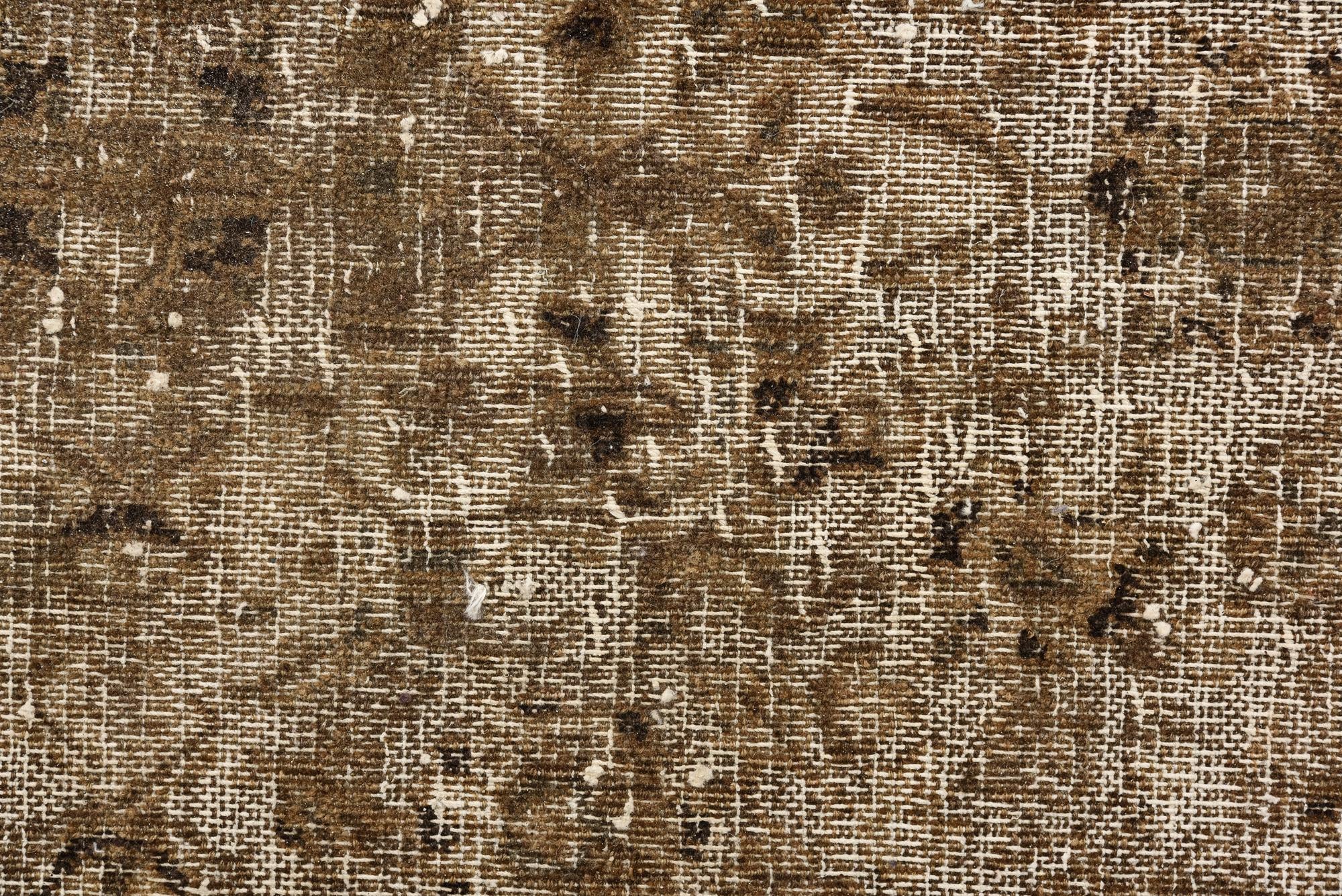 9' 6 x 12' 5 Hand Knotted Ultra Vintage Persian Wool Rug