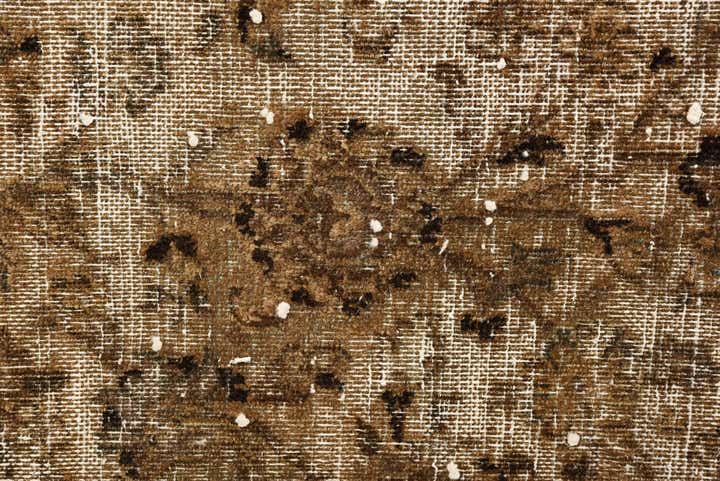 9' 6 x 12' 5 Hand Knotted Ultra Vintage Persian Wool Rug