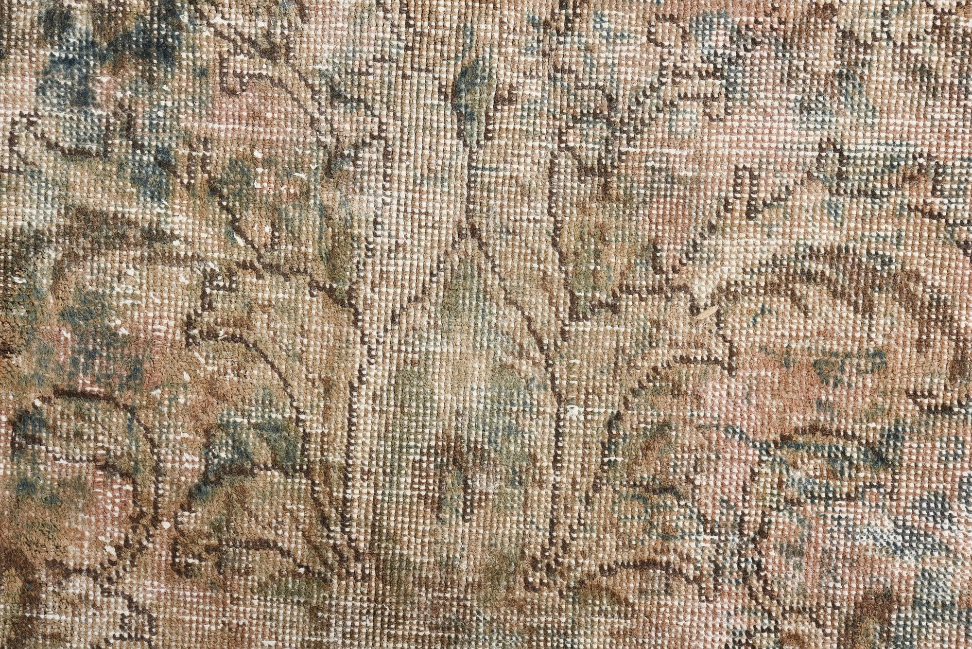 8' 2 x 11' Hand Knotted Ultra Vintage Persian Wool Rug