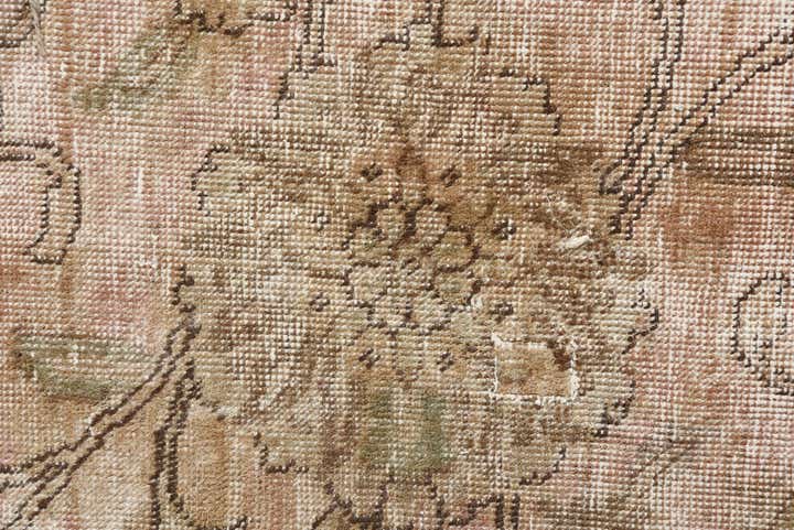 8' 2 x 11' Hand Knotted Ultra Vintage Persian Wool Rug