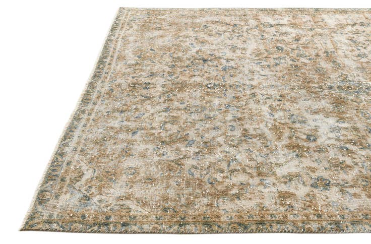 Detailansicht von 205cm x 290cm Handgeknüpft Ultra Vintage Persisch Wolle Teppich