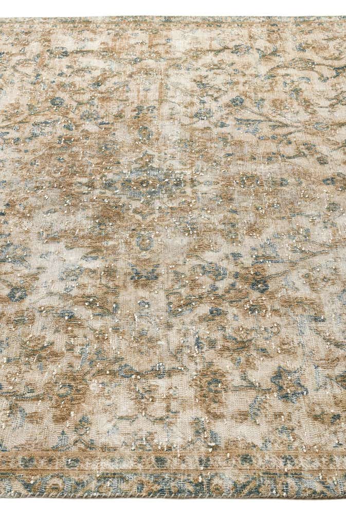205cm x 290cm Handgeknüpft Ultra Vintage Persisch Wolle Teppich