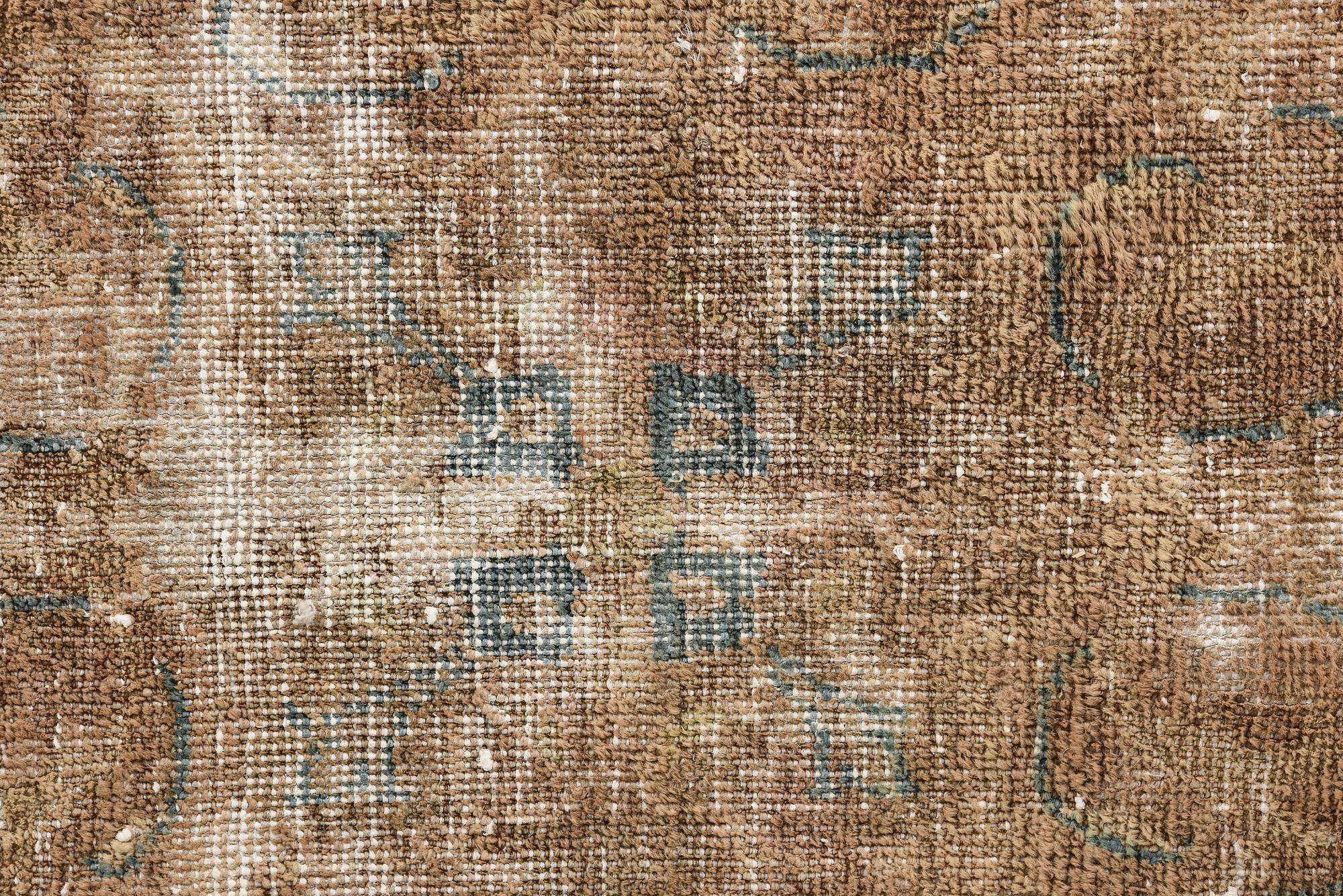 7' 5 x 11' 6 Hand Knotted Ultra Vintage Persian Wool Rug