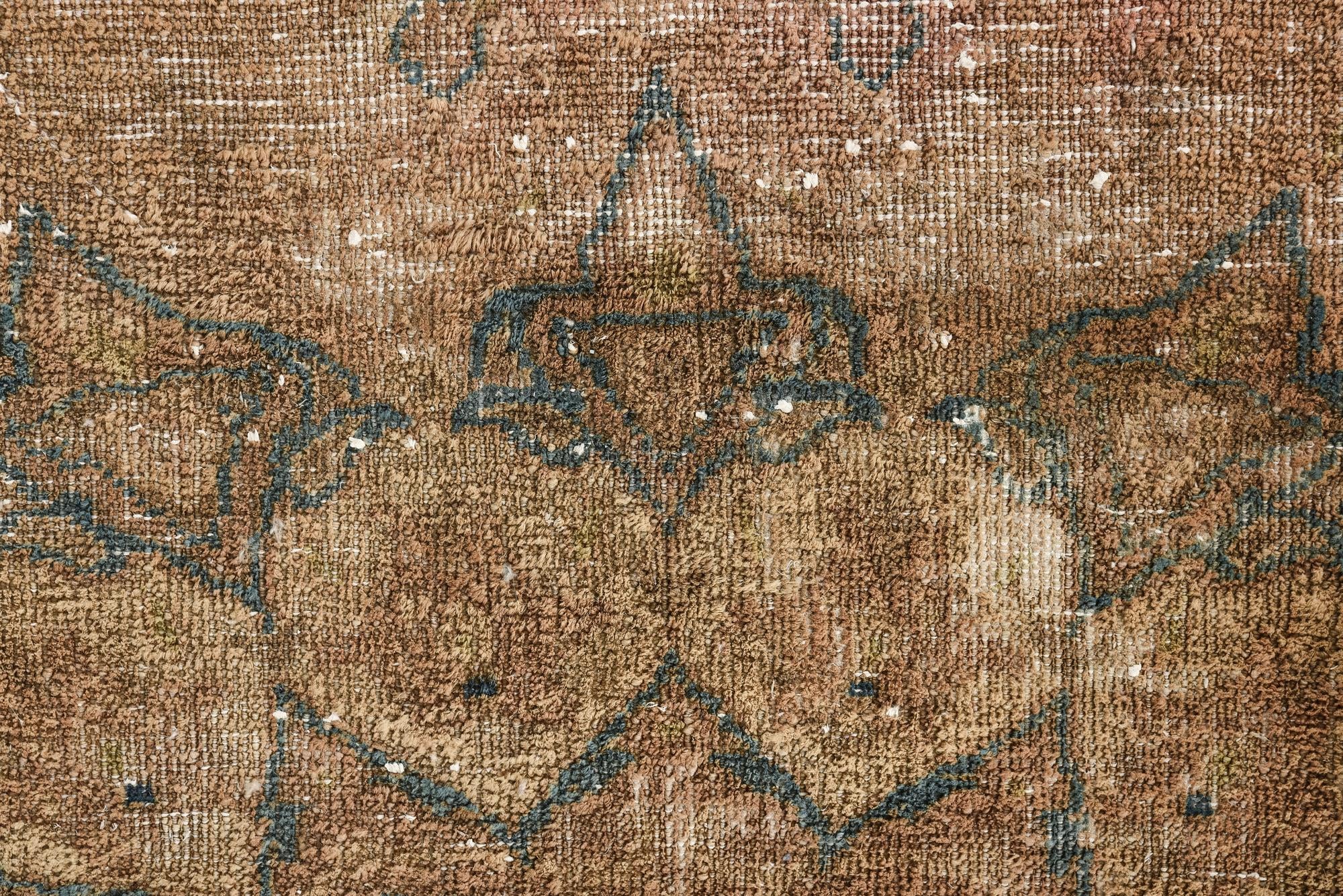 7' 5 x 11' 6 Hand Knotted Ultra Vintage Persian Wool Rug